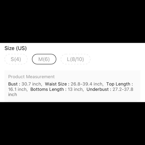 SHEIN Tropical Ruffle Hem Bikini Swimsuit - Picture 4 of 4